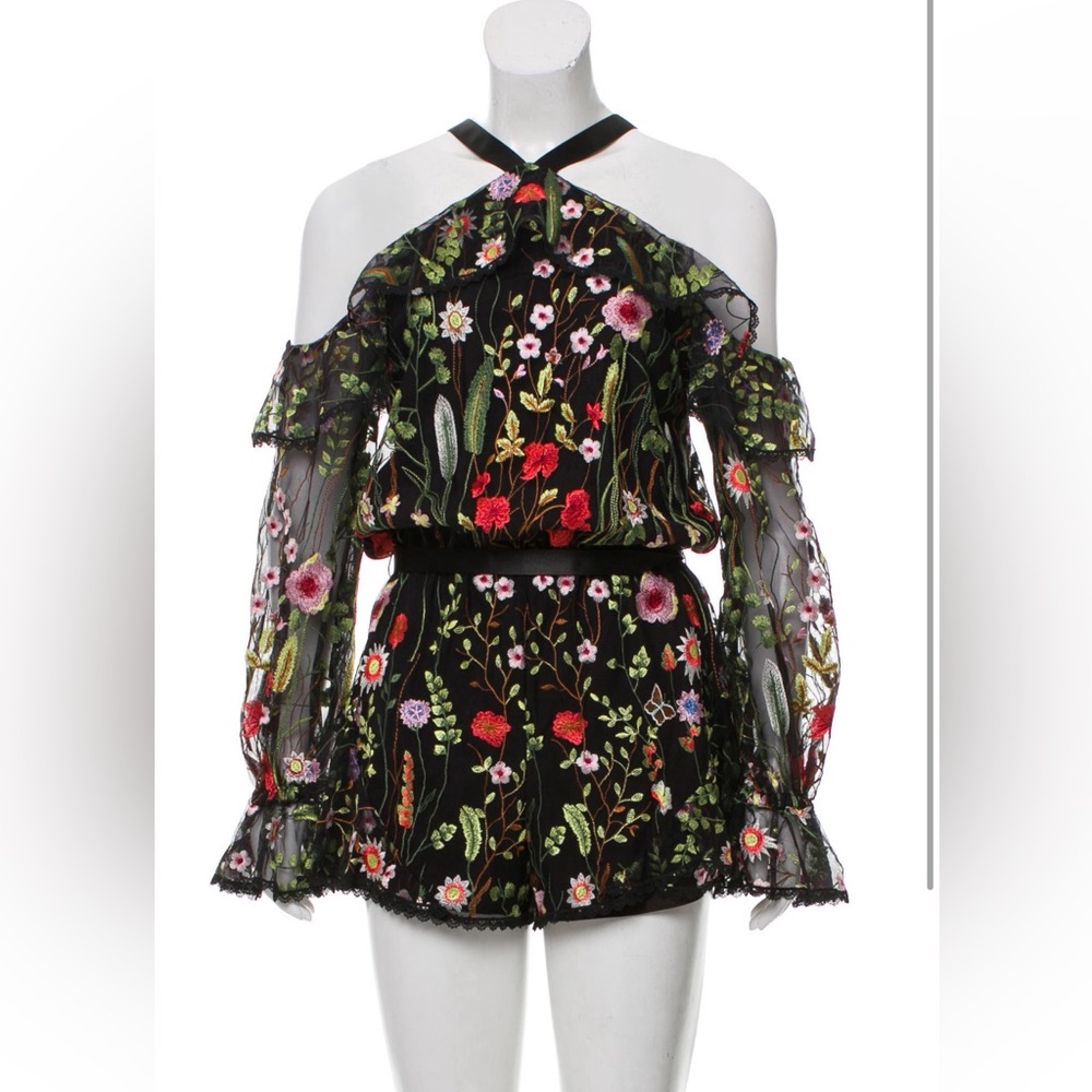 Alexis floral romper